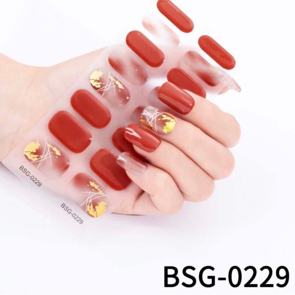 NIB Semi Cured Gel Nail Wraps
